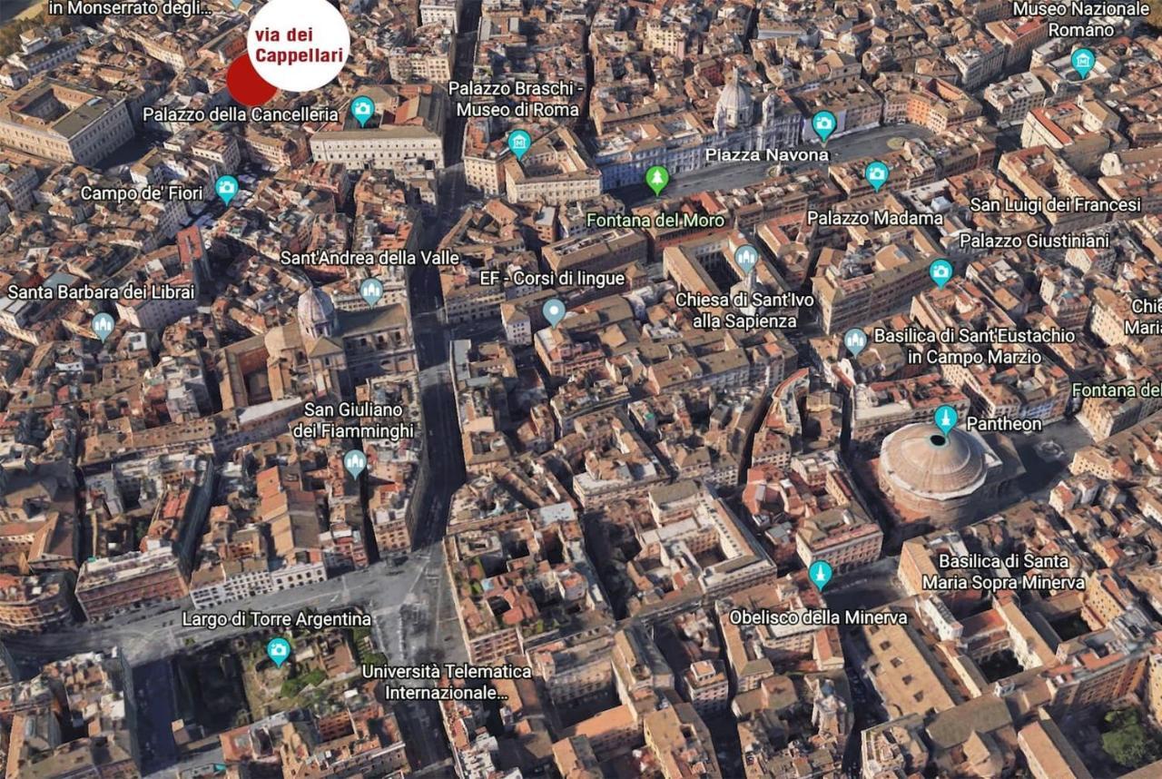 Delizioso Appartamento A Campo De' Fiori Róma Kültér fotó